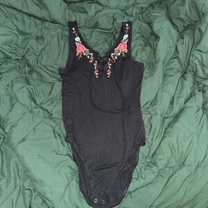 Black bodysuit